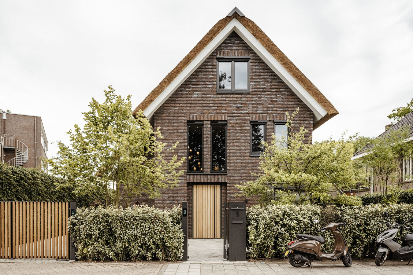 luxe rietgedekte villa