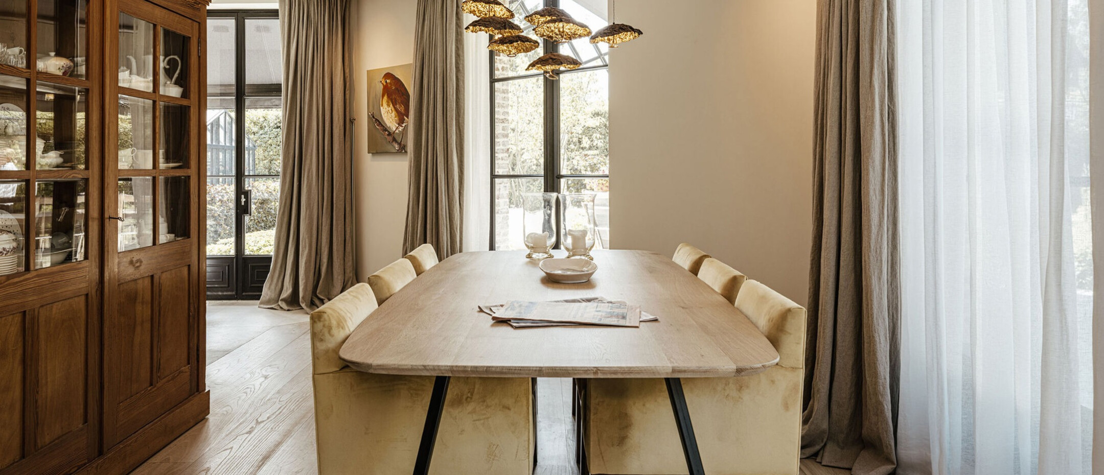 Klassieke villa_landgoed_mattone_eetkamer