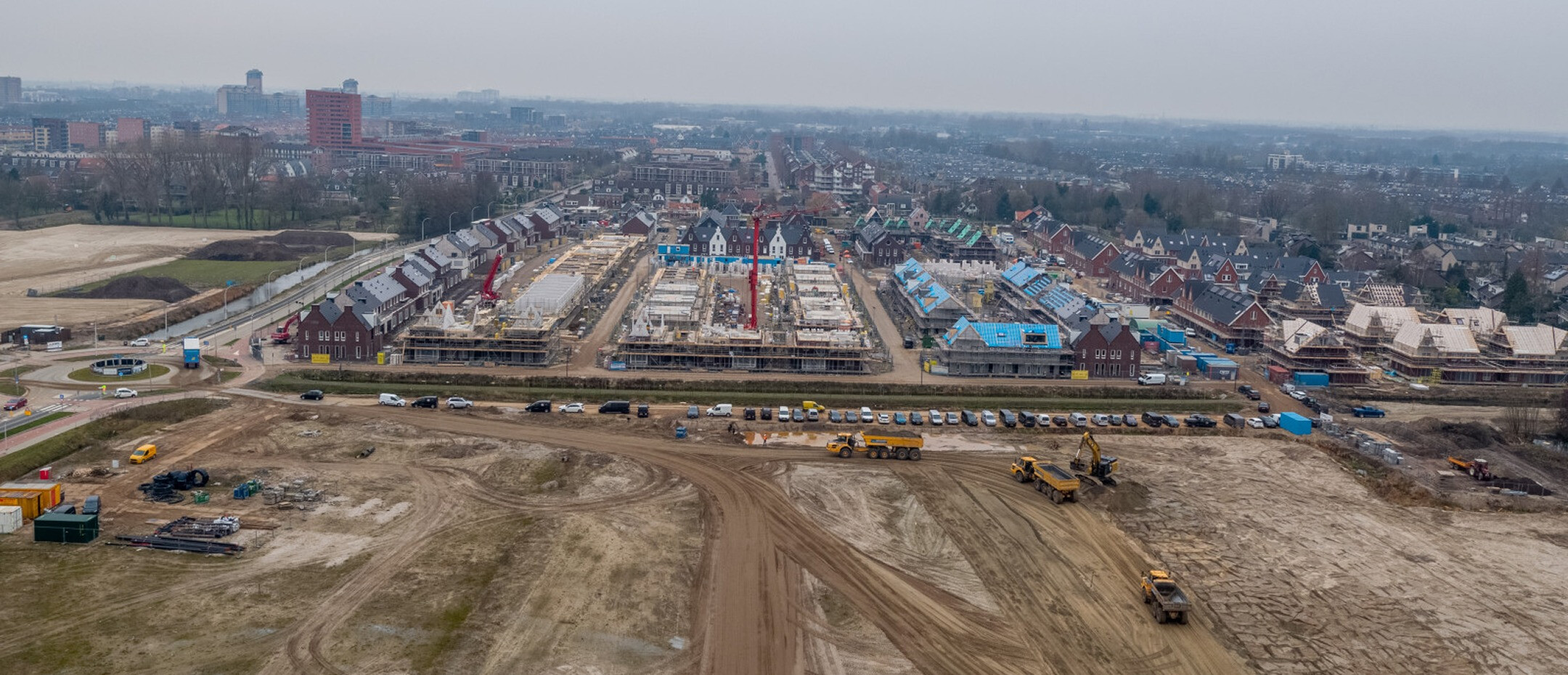 Situatieoverzicht zelfbouwkavels