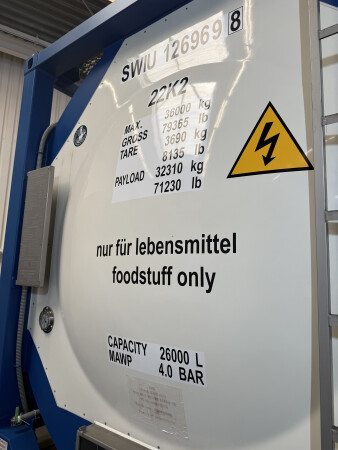 26.000L NEW build ISO tank container foodstuff MEEBERG 05
