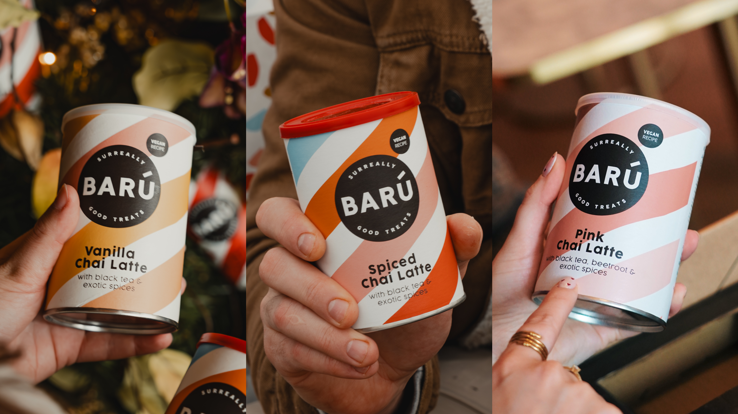BARÚ Chai lattes