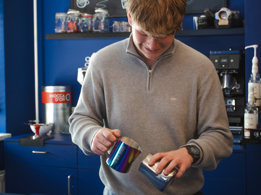 Barista student Alfa-college