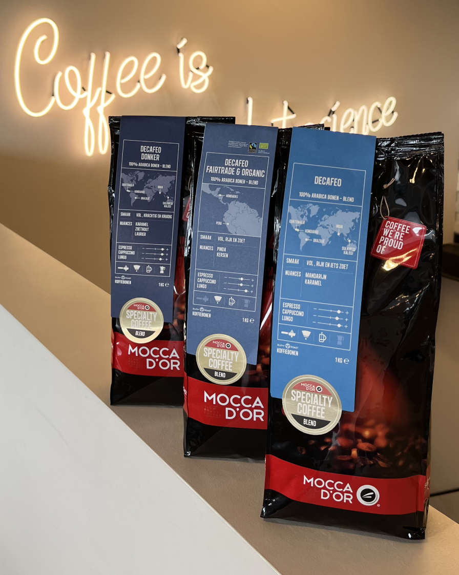 Mocca d'Or decafé koffie