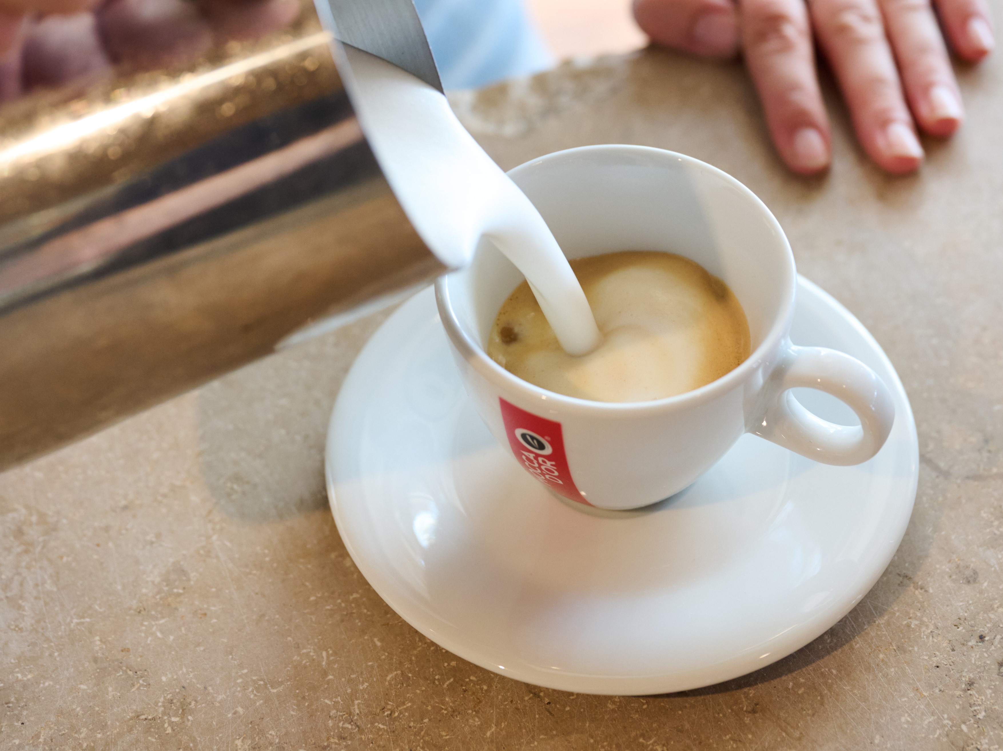 Cappuccino van Lattiz melk