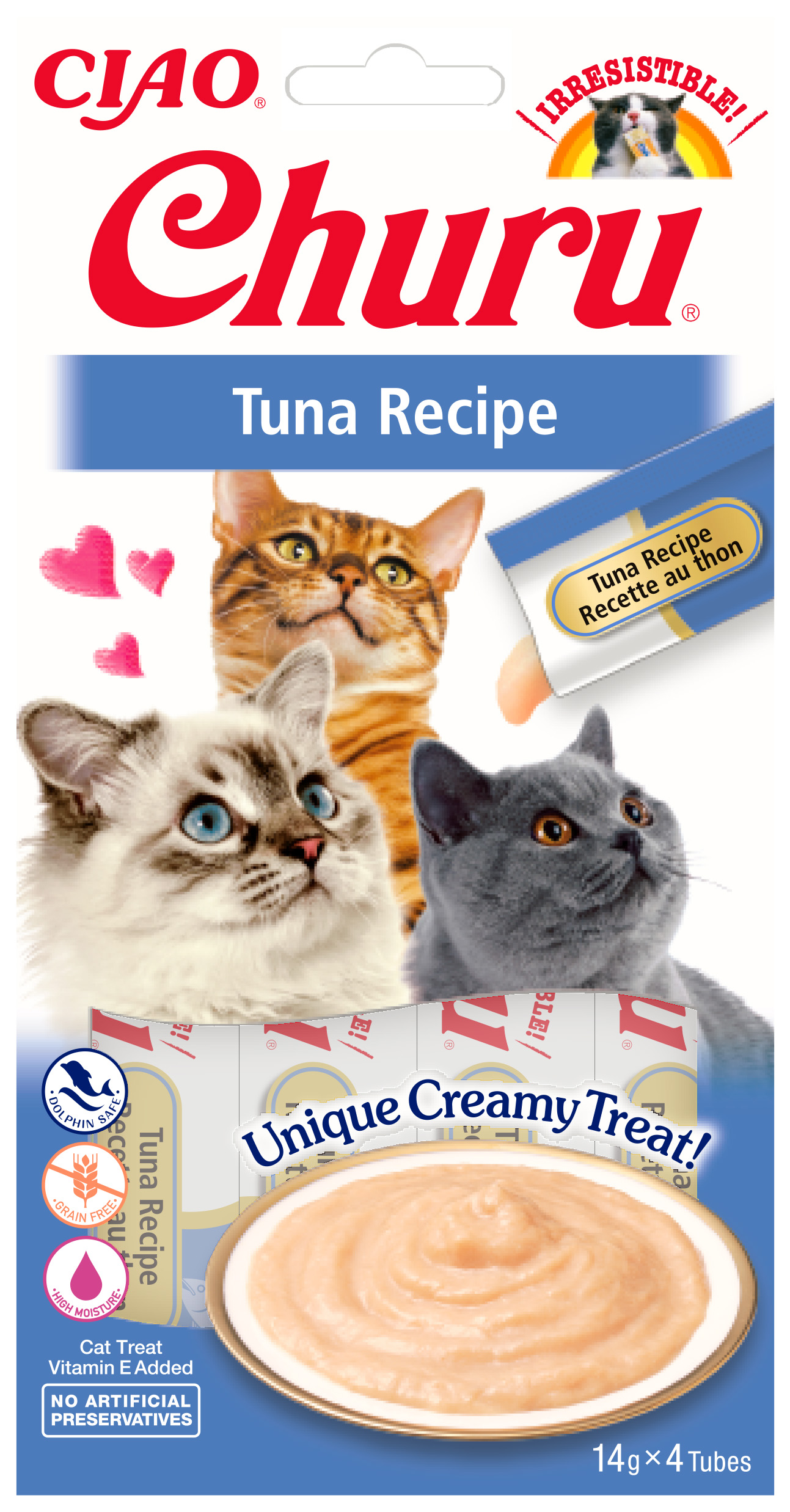 Inaba Churu pour chats Purée de Thon - par 12 pièces