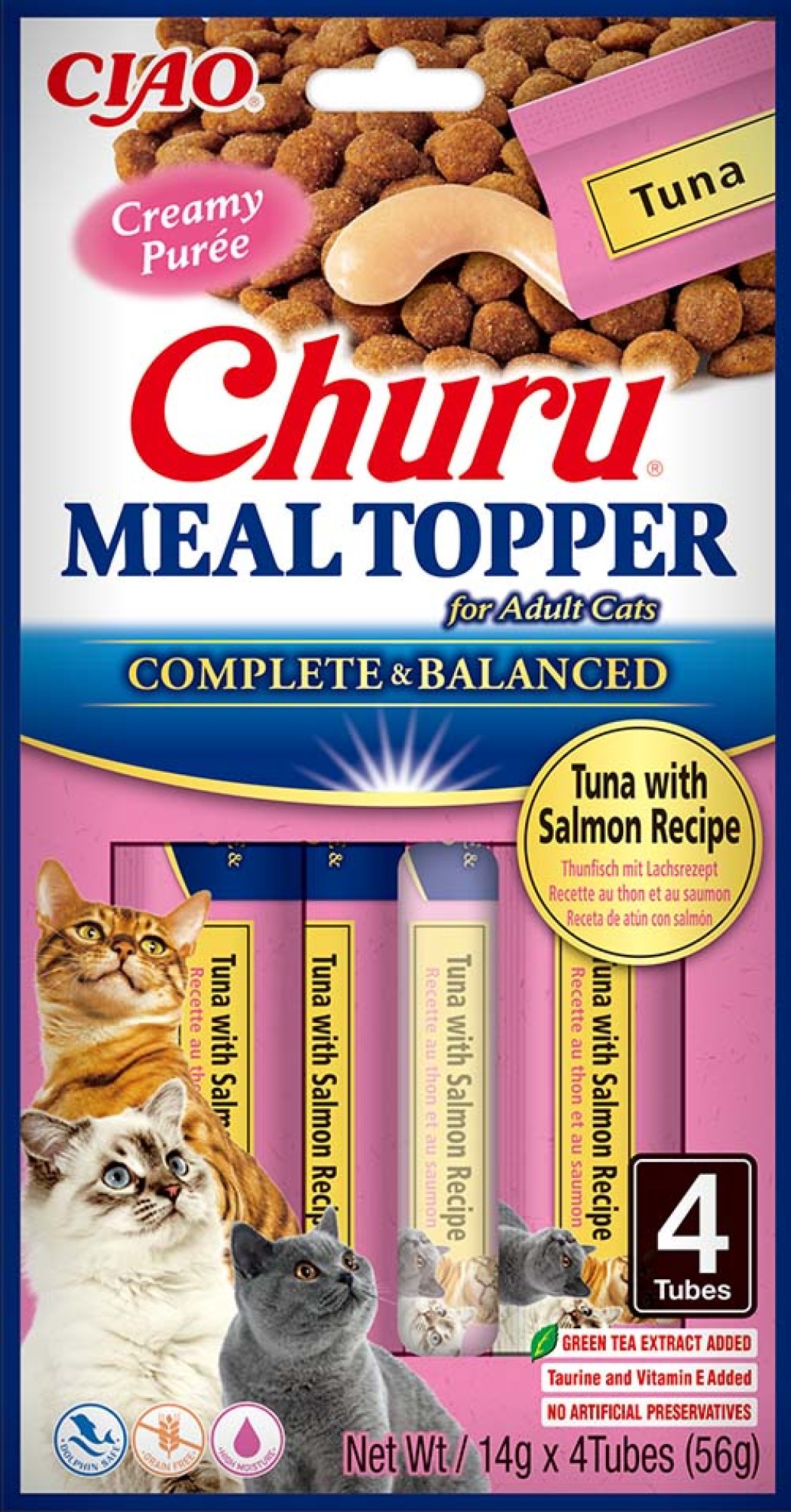 INABA Meal Topper Thon et saumon - par 12 pièces
