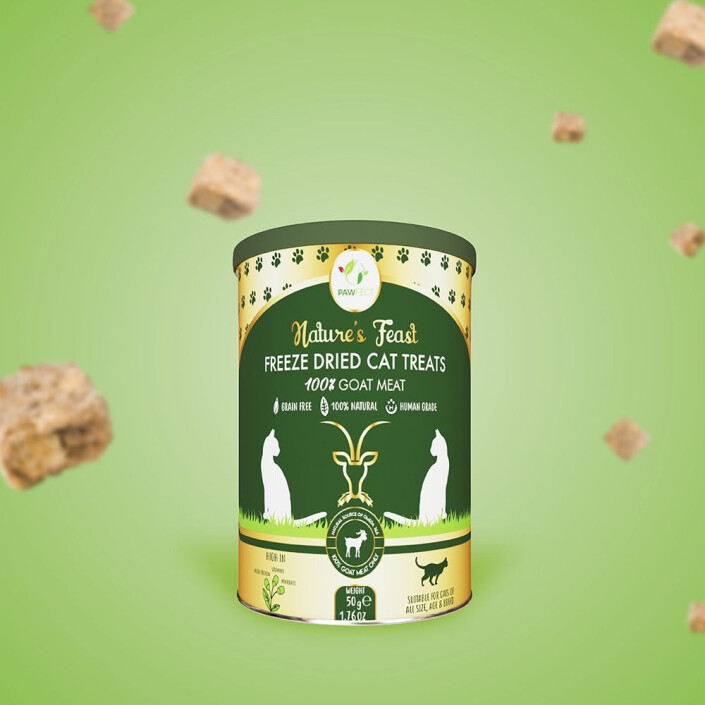 Gefriergetrocknete Katzensnacks Pawfect Lamm