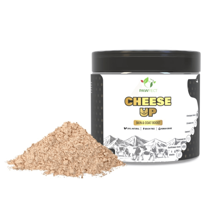 pawfect mealtoppers voor hondenvoeding cheese up