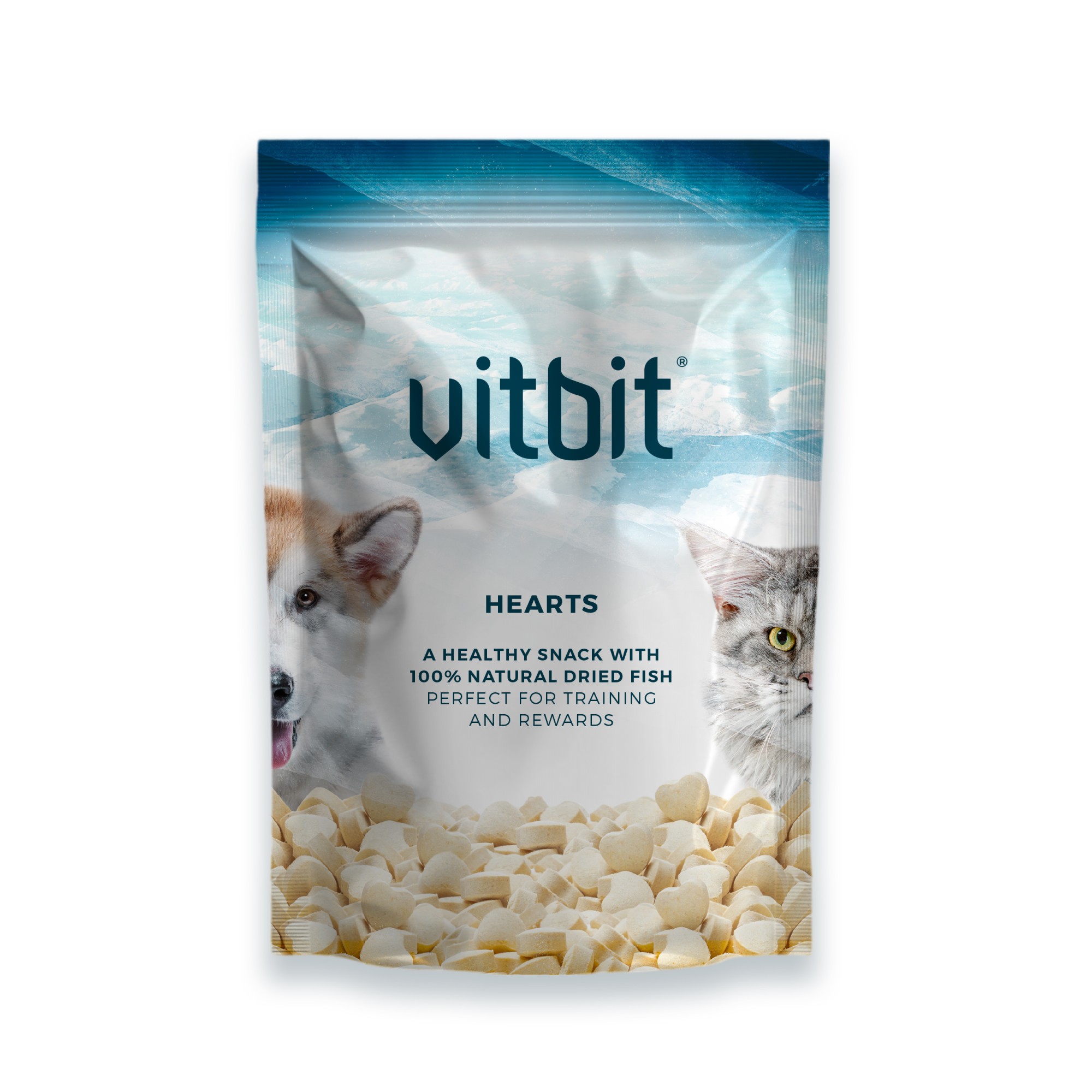 Vitbit Cabillaud cœurs 80 gr.