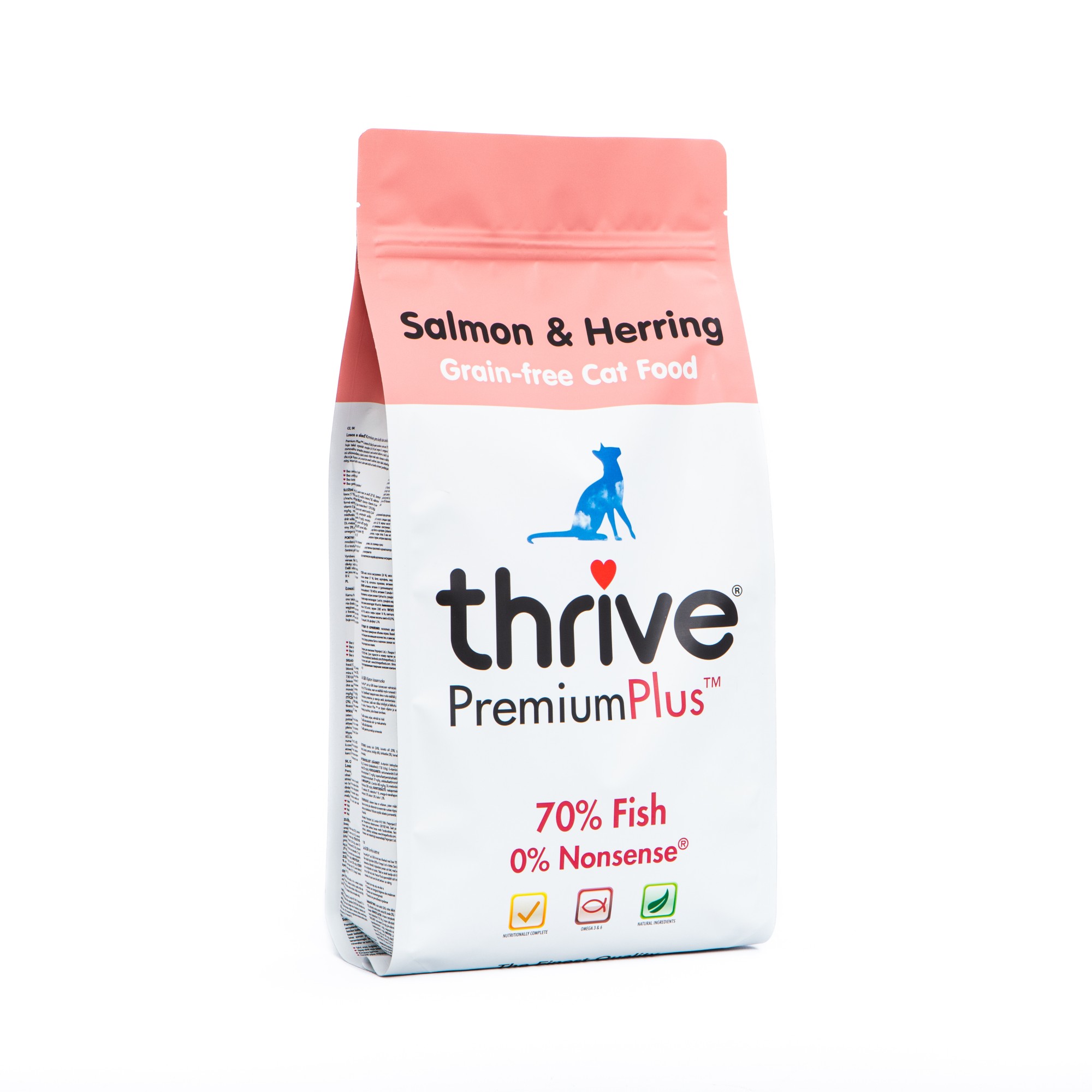 Thrive PremiumPlus Katzenfutter Lachs und Hering 1,5 kg