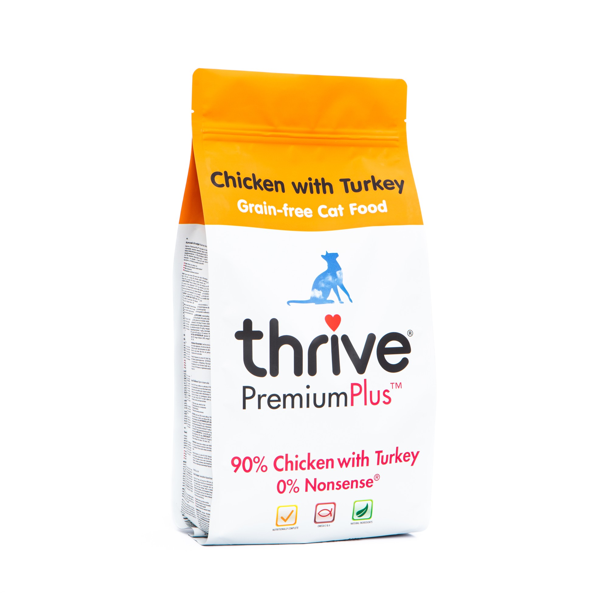 Thrive PremiumPlus Katzenfutter Huhn und Truthahn 1,5 kg