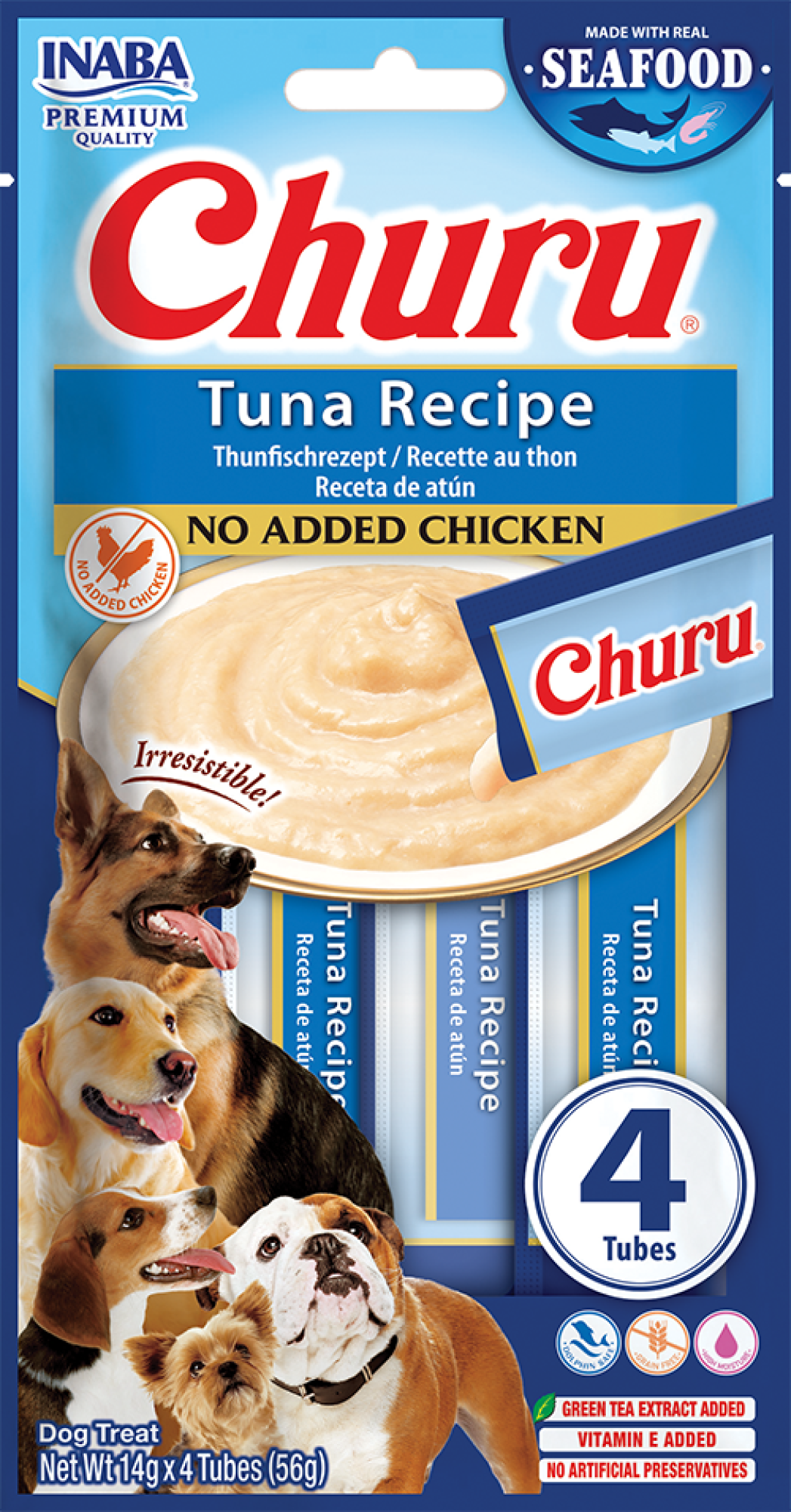 INABA Churu Puree Hundesnacks Thunfisch