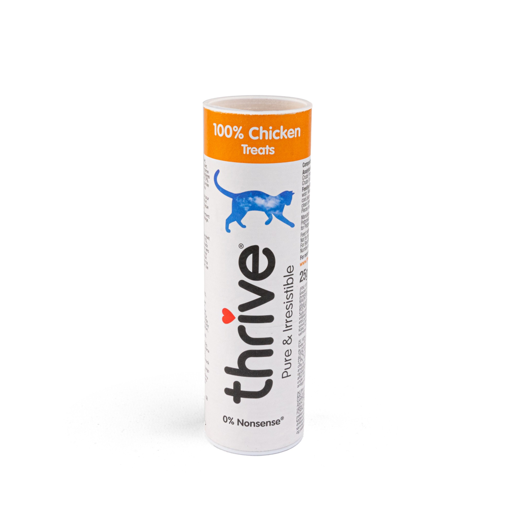 Thrive Pure & Irresistible kattensnack Kippenborst 25 gr.
