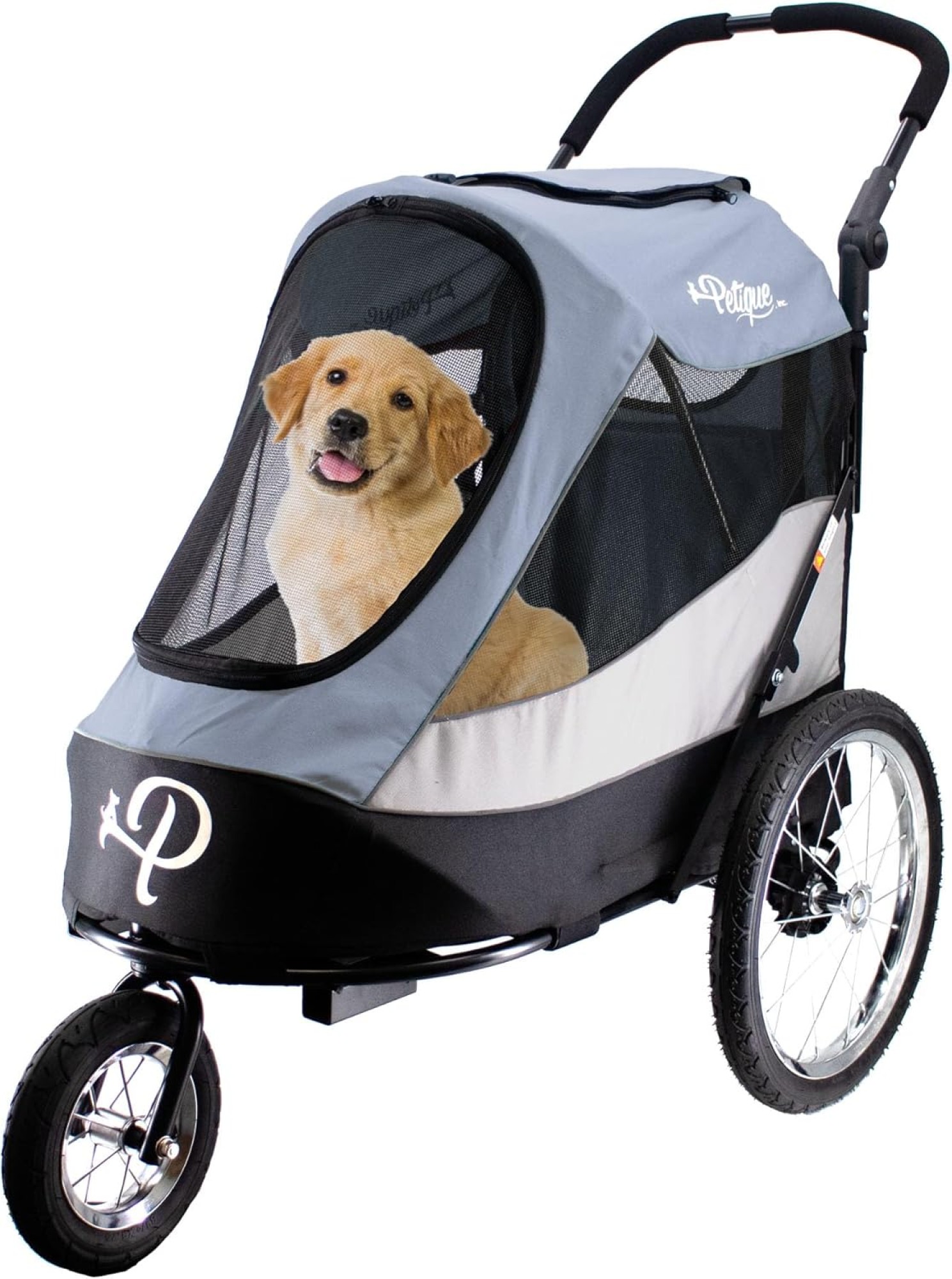 Petique Hondenbuggy Trailblazer Grijs