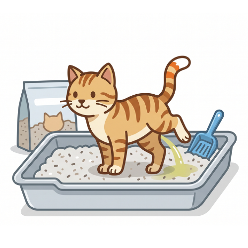 Litière pour chats