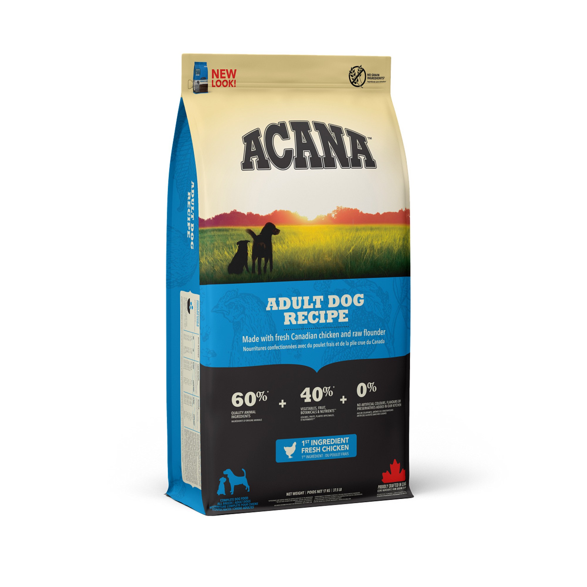 ACANA Adult Hundefutter 17 kg