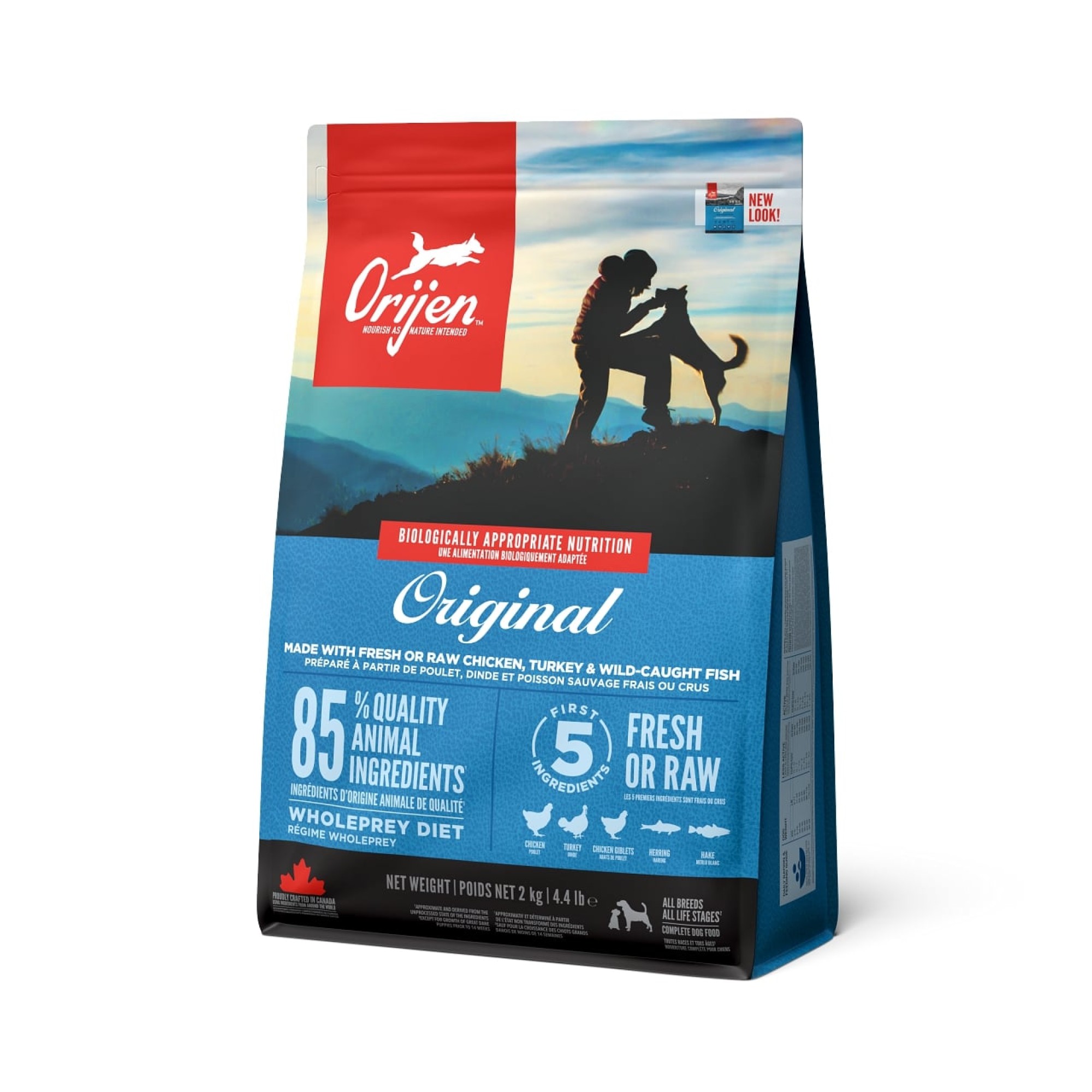 ORIJEN Original Hundefutter 2 kg
