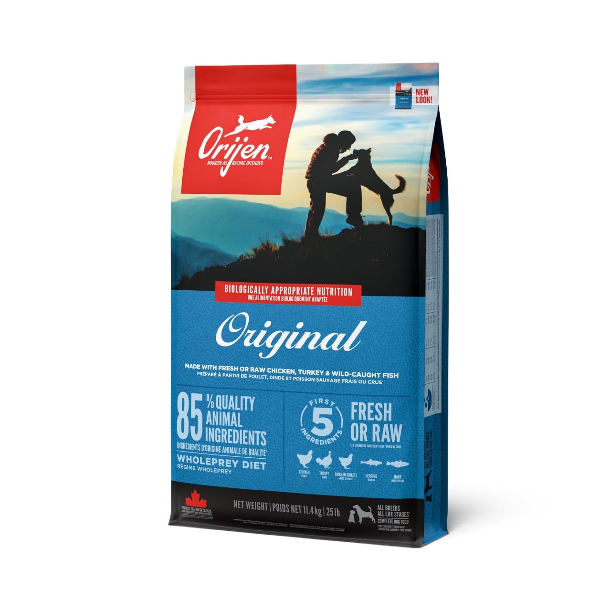 ORIJEN Original Hundefutter 11,4 kg
