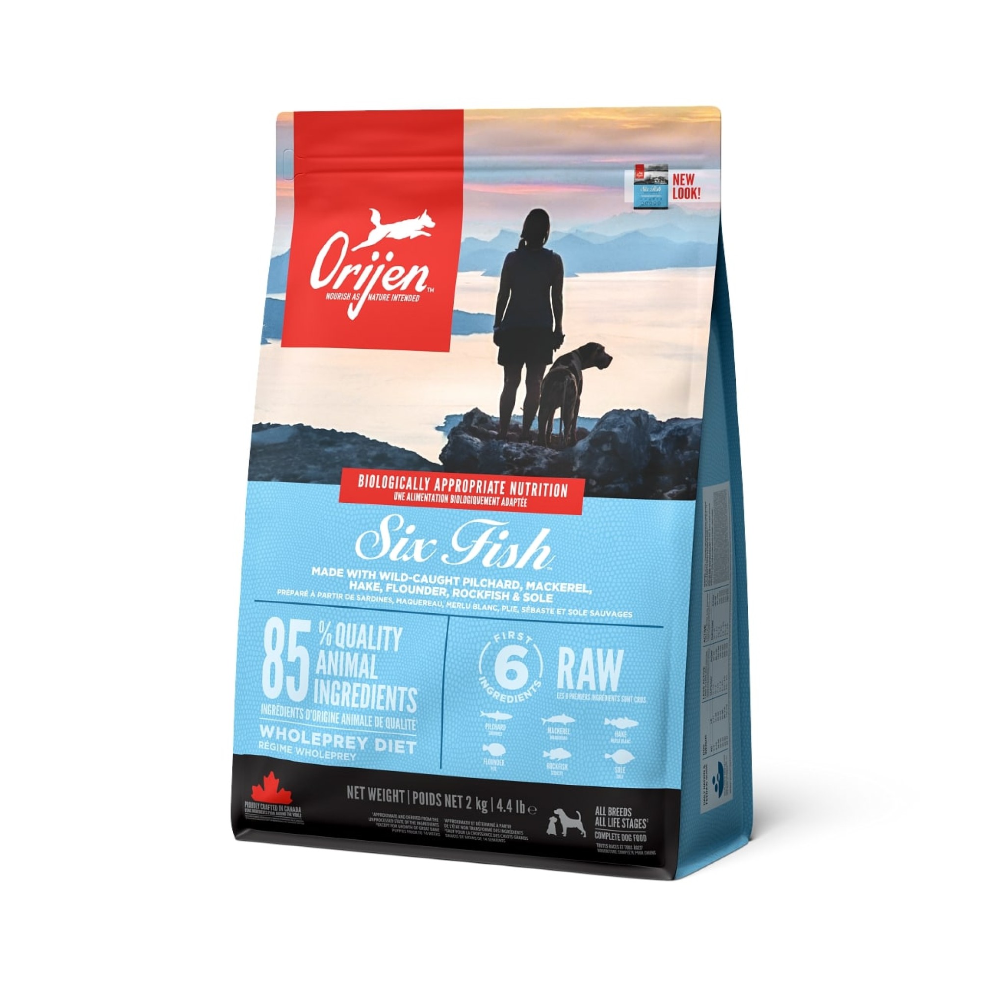 ORIJEN Six Fish Hundefutter 2 kg