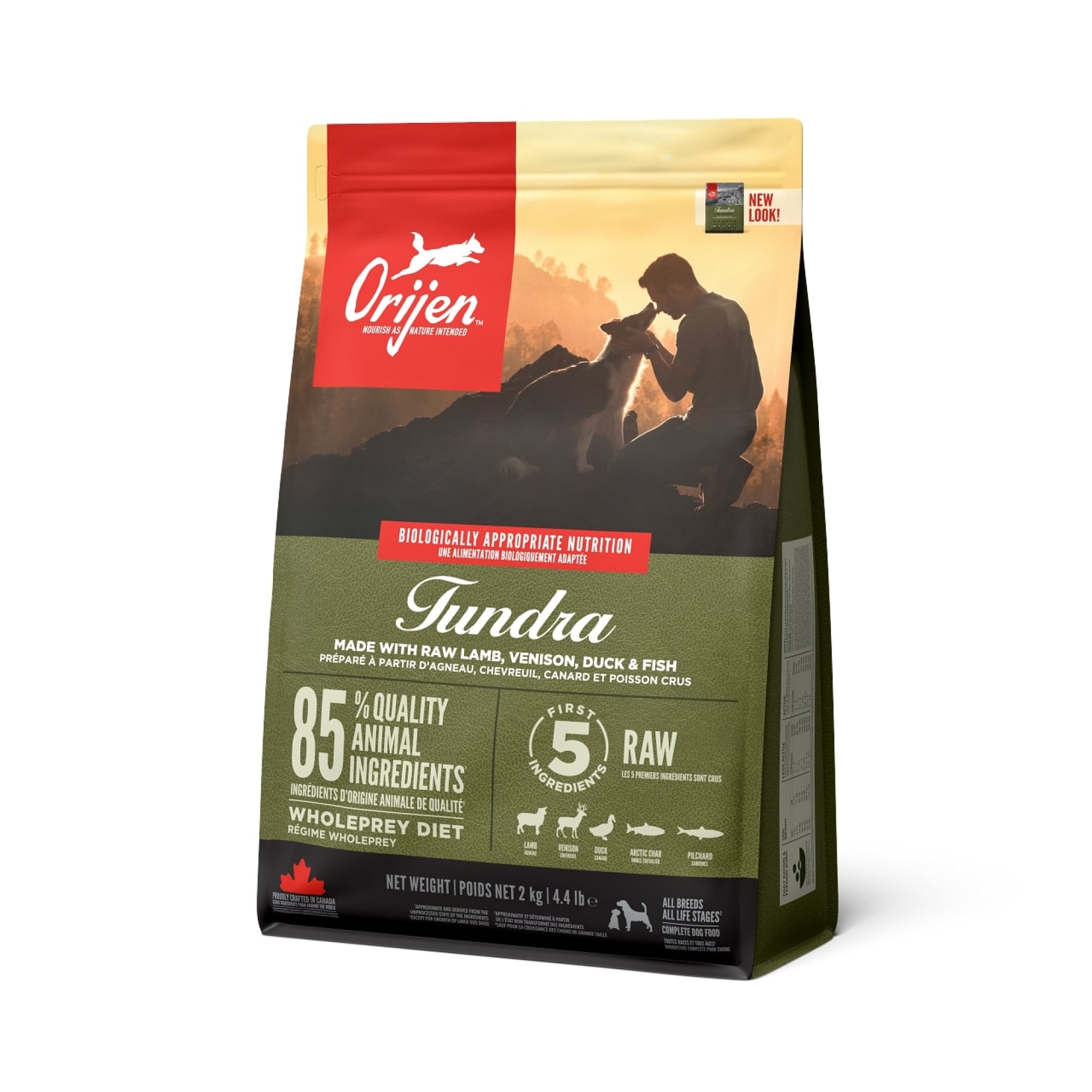 ORIJEN Tundra Hundefutter 2 kg