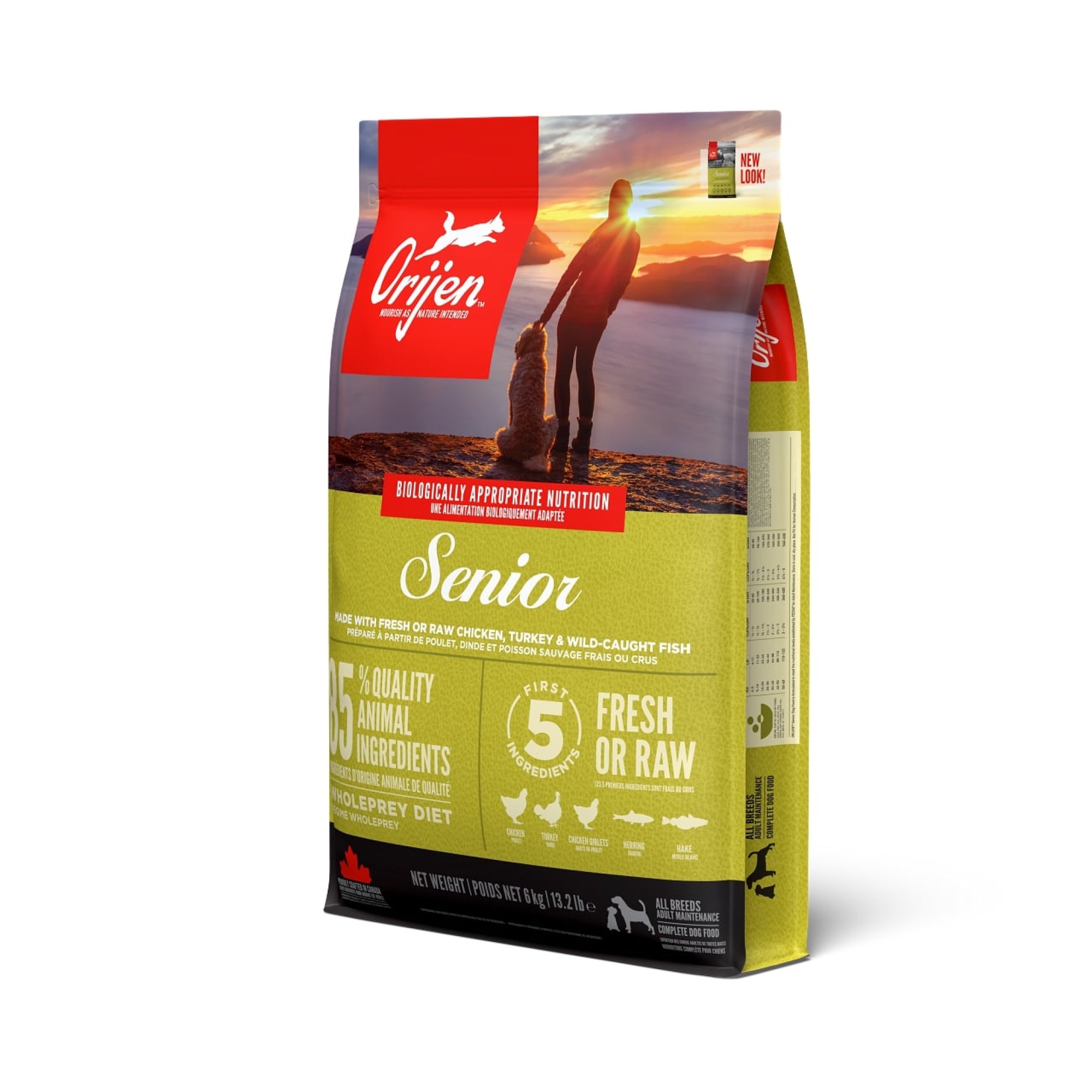 ORIJEN Senior Hundefutter 6 kg