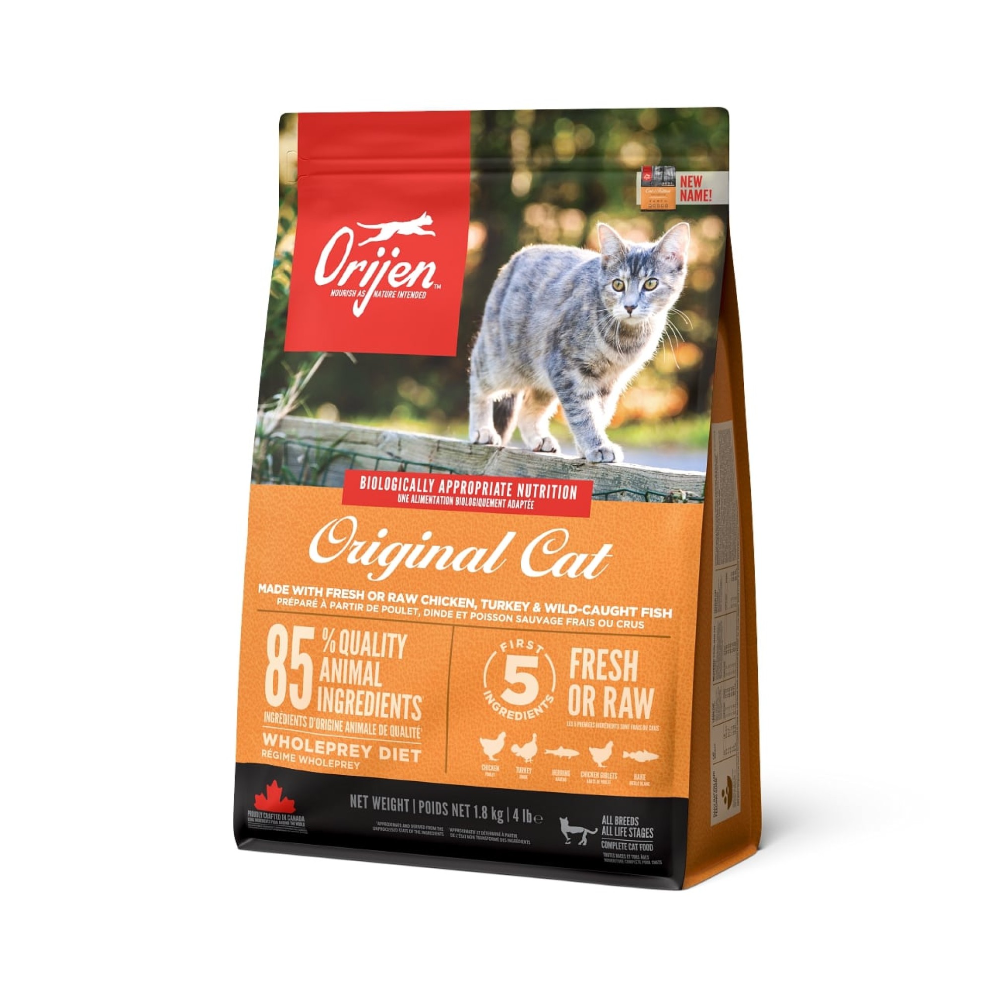 ORIJEN Original Katzenfutter 1,8 kg