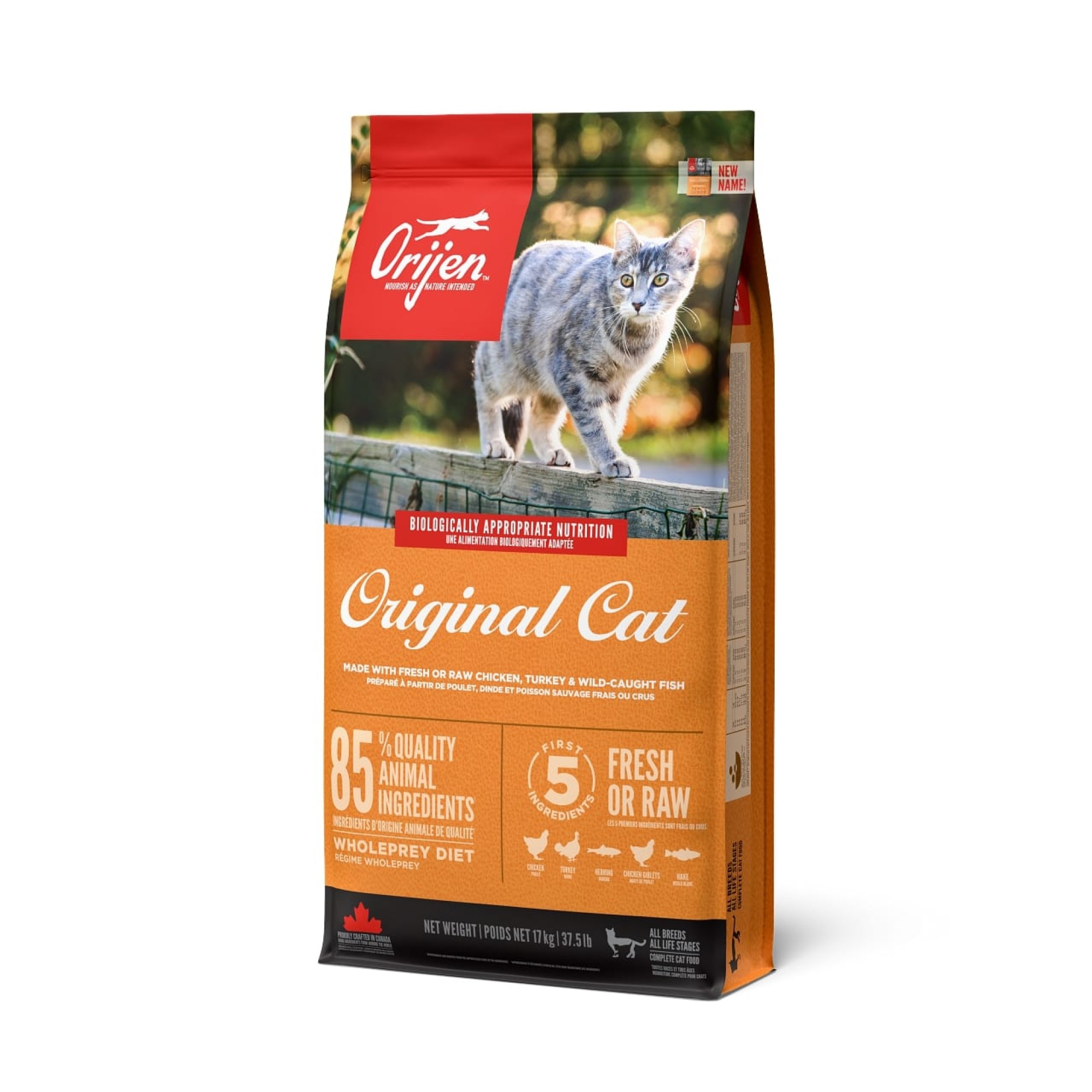 ORIJEN Original kattenvoeding 17 kg