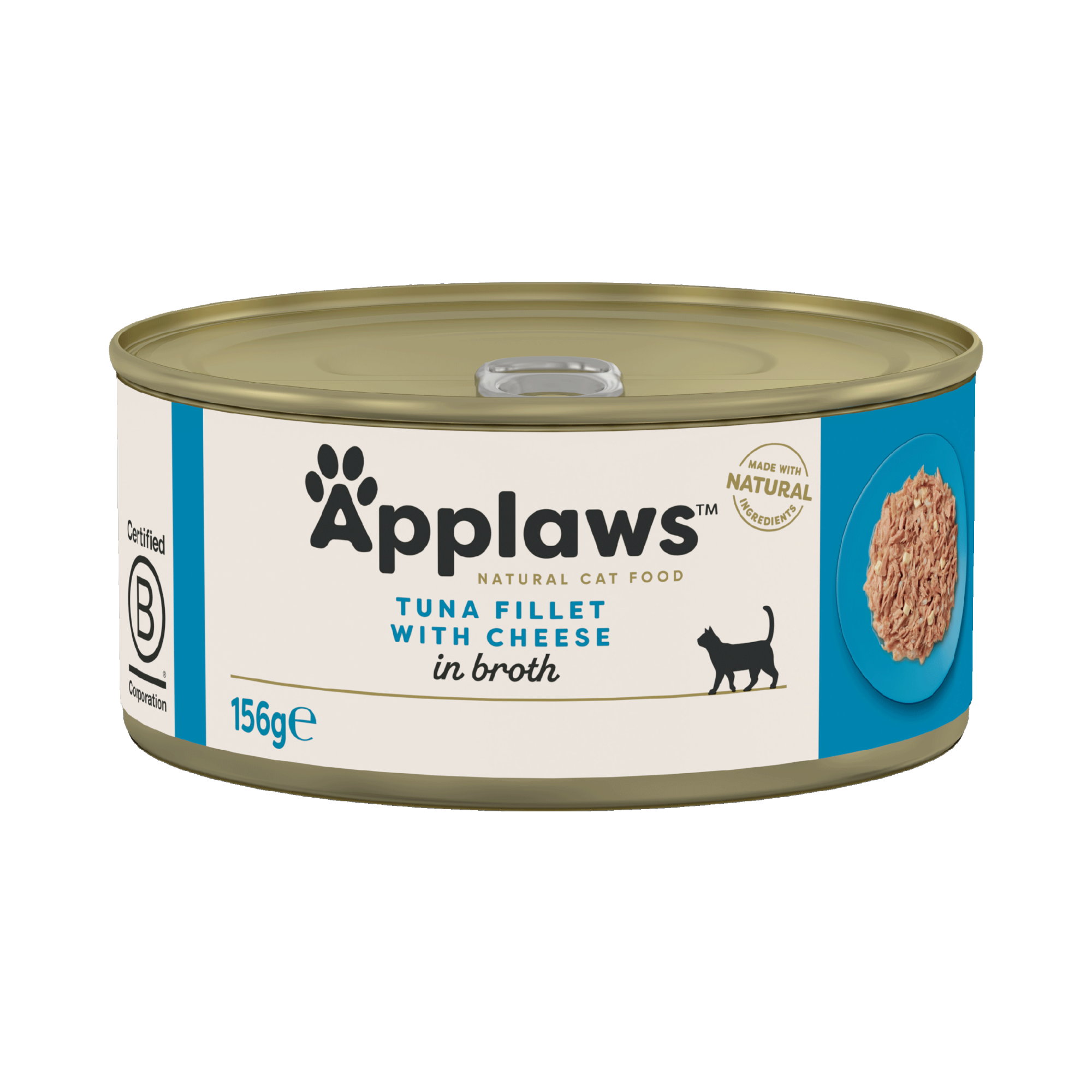 Applaws nourriture humide Filet de thon et Fromage 156 gr. - par 24 pièces
