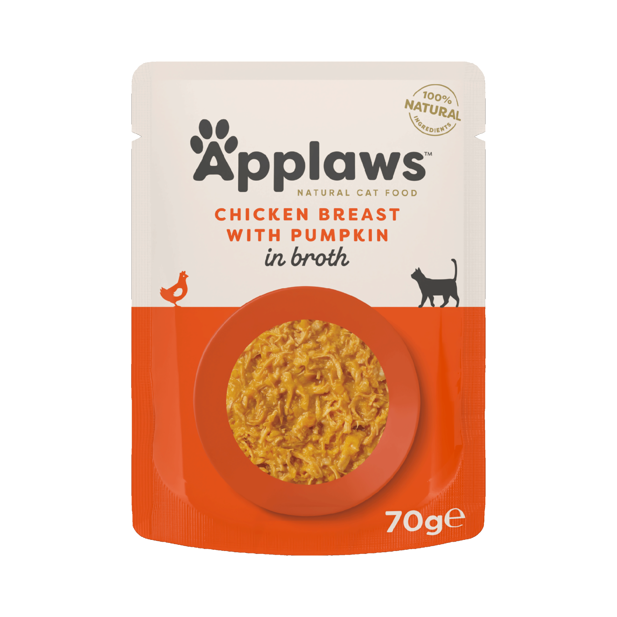 Applaws Quick Serve Poulet et Potiron 70 gr. - par 12 pièces