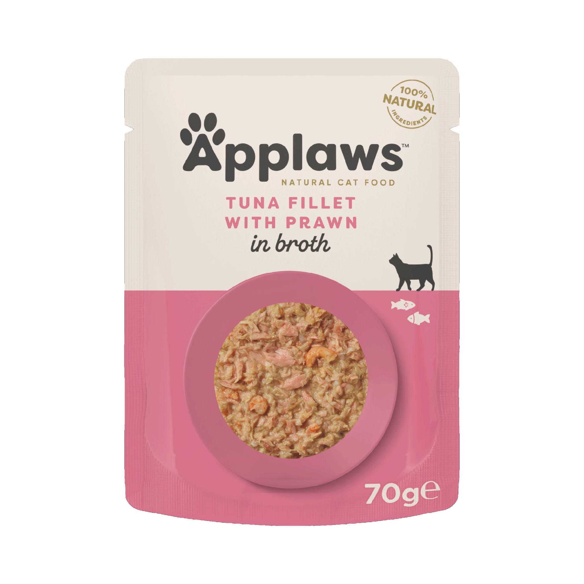 Applaws Quick Serve Thunfisch und Garnelen 70 gr. - Pro 12 Stück