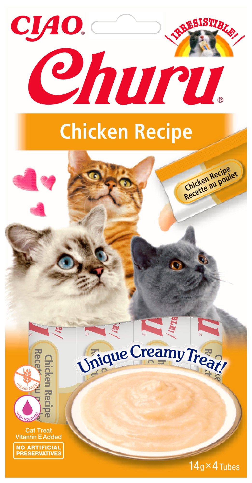 CIAO Churu pour chats Purée de Poulet