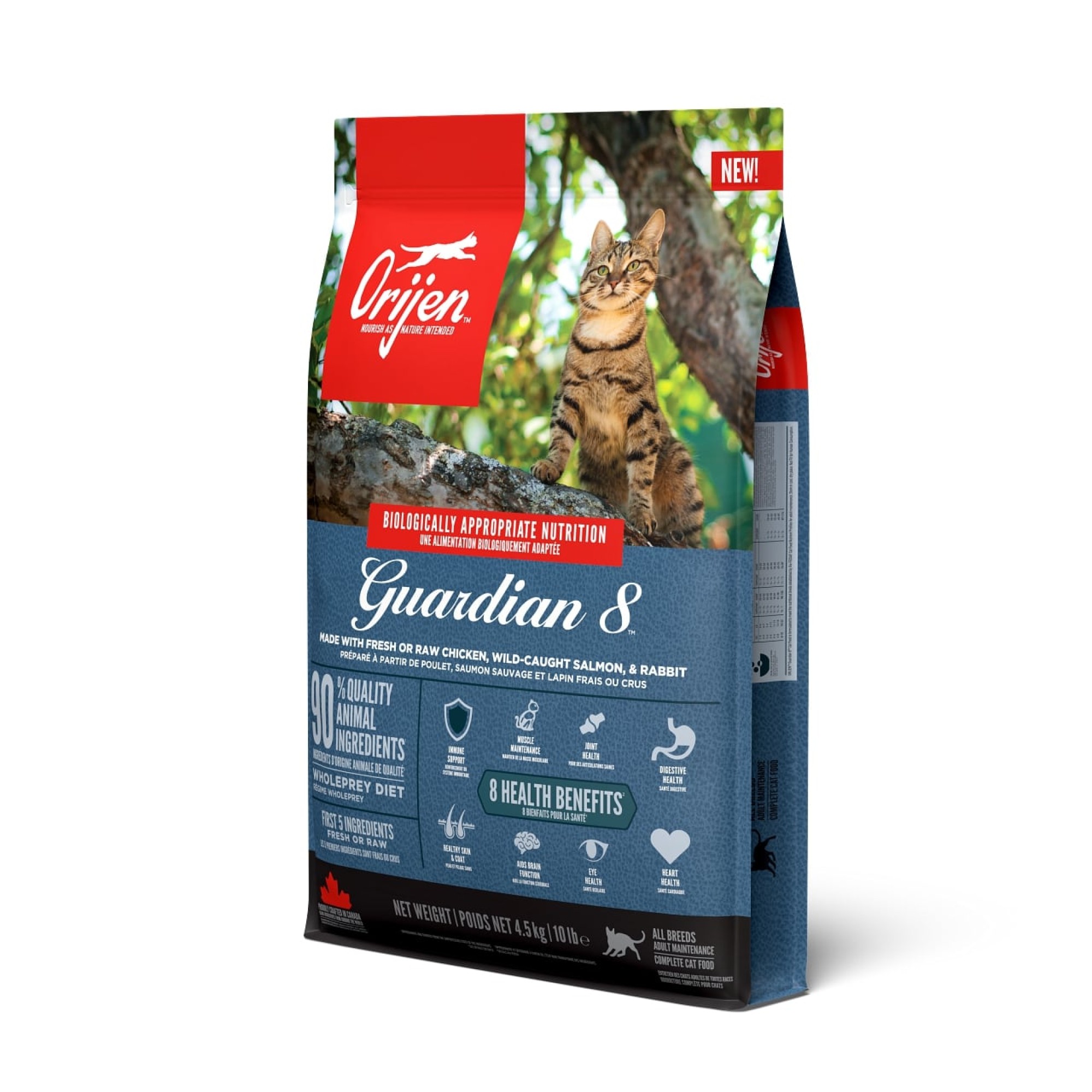 ORIJEN Guardian 8 Katzenfutter 4,5 kg