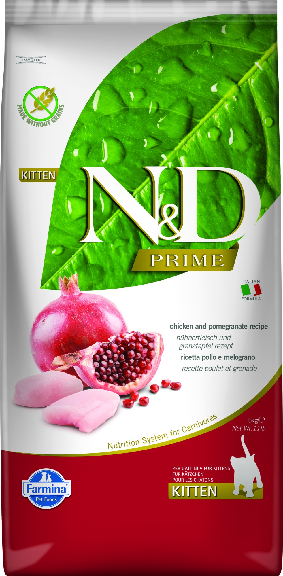 N&D Prime nourriture pour chatons Poulet 5 kg