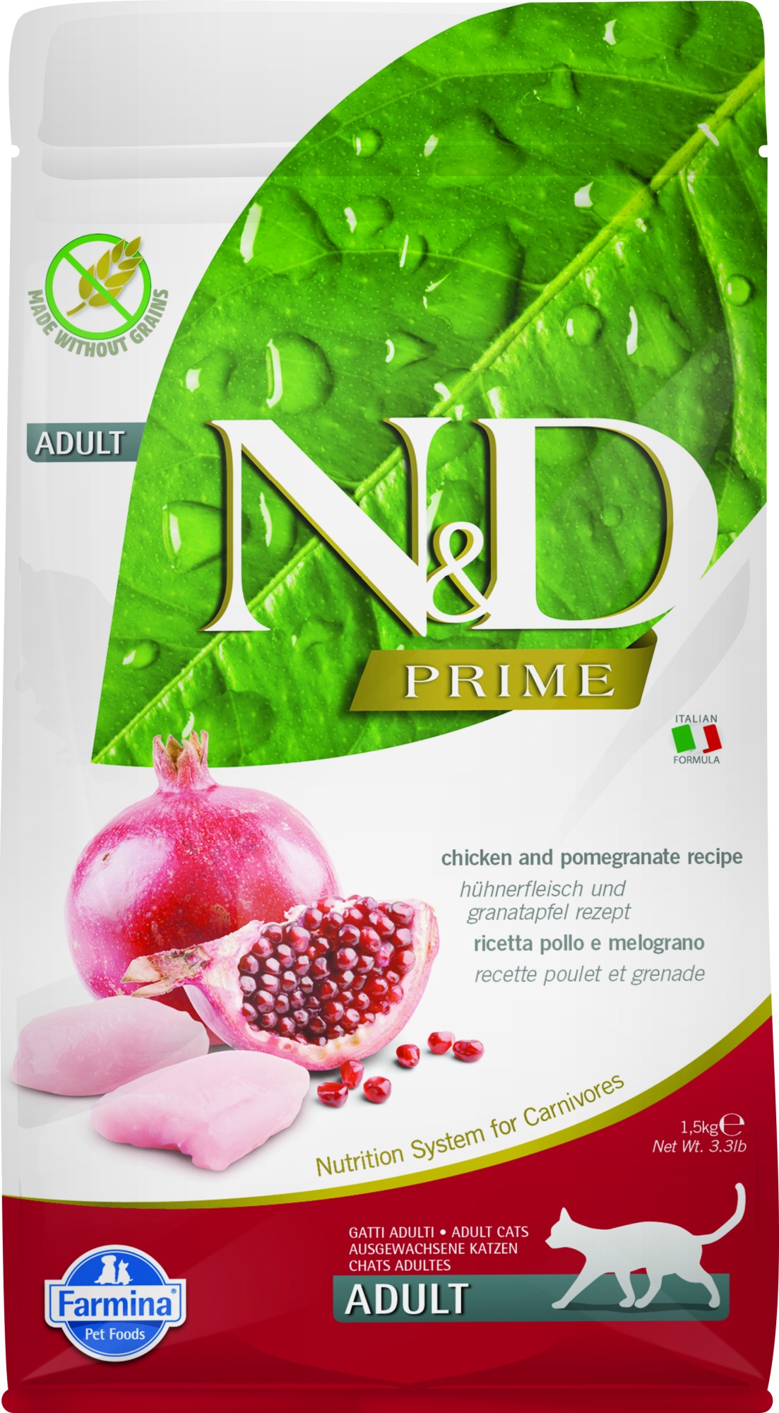 N&D Prime kattenvoeding Kip 1,5 kg