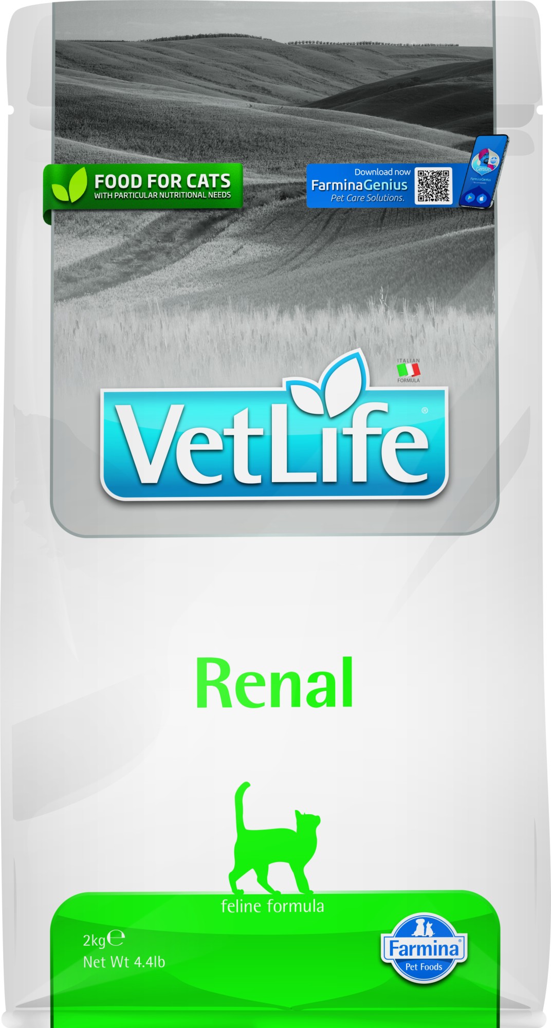 Vet Life Katzenfutter Renal 2 kg