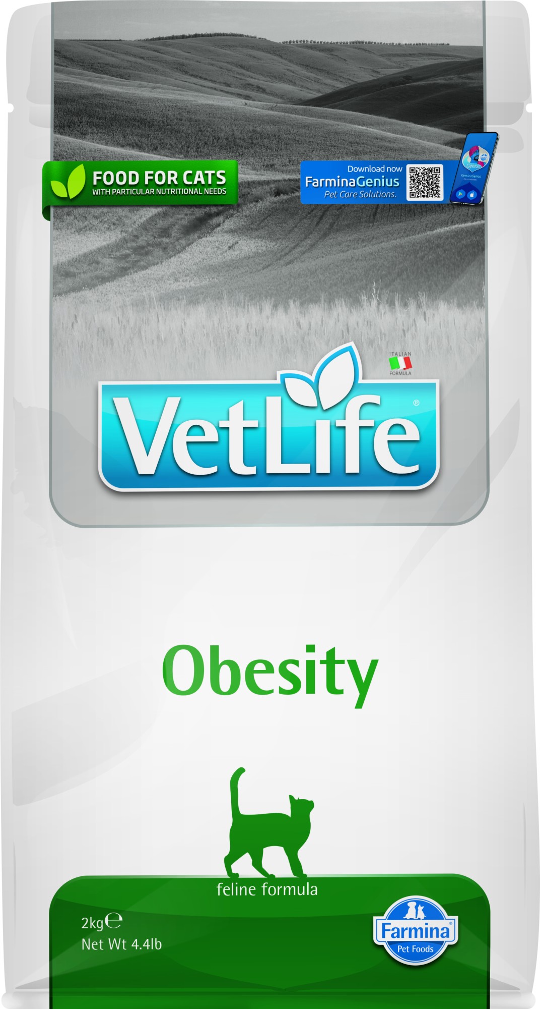 Vet Life Katzenfutter Obesity 2 kg