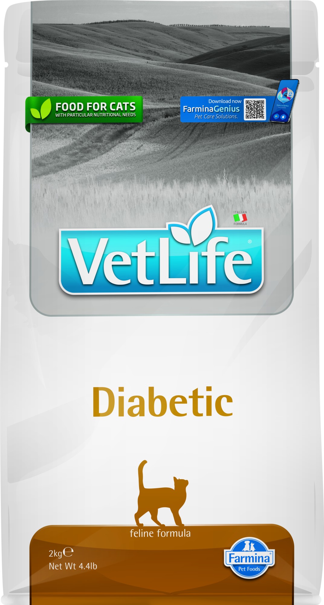 Vet Life Katzenfutter Diabetic 2 kg