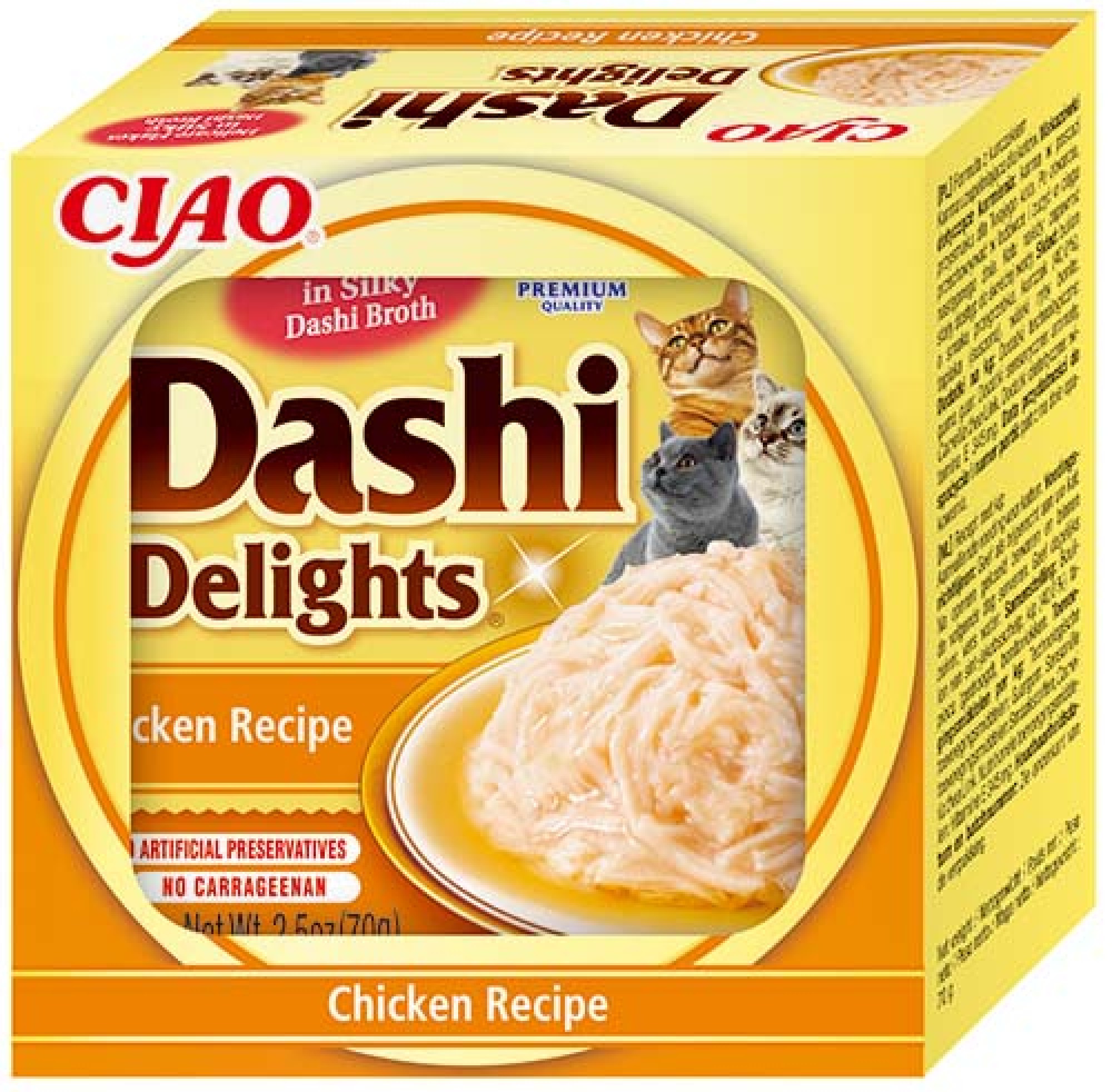 CIAO Dashi Delights pour chats Poulet