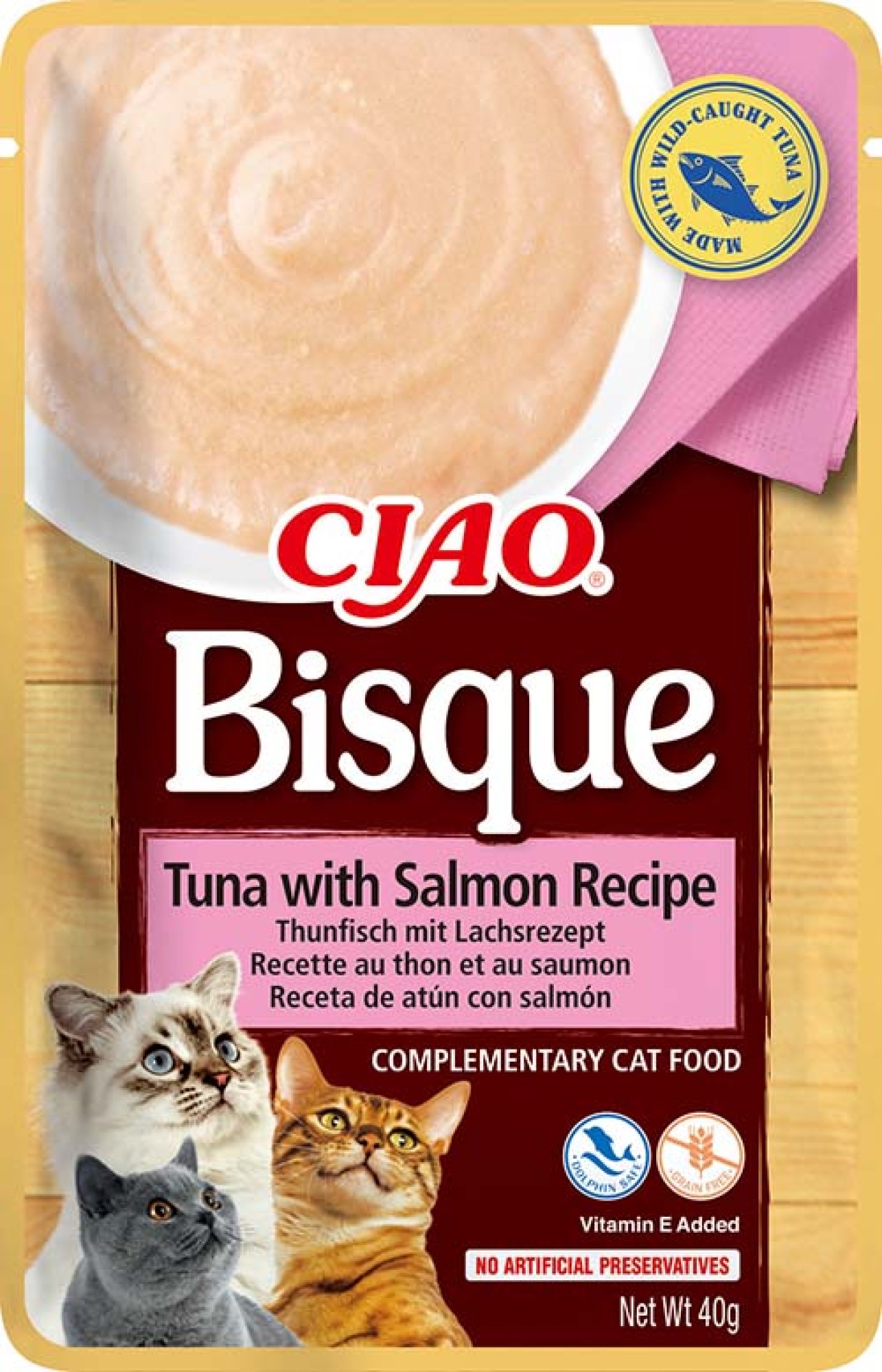 CIAO Bisque Thon au saumon