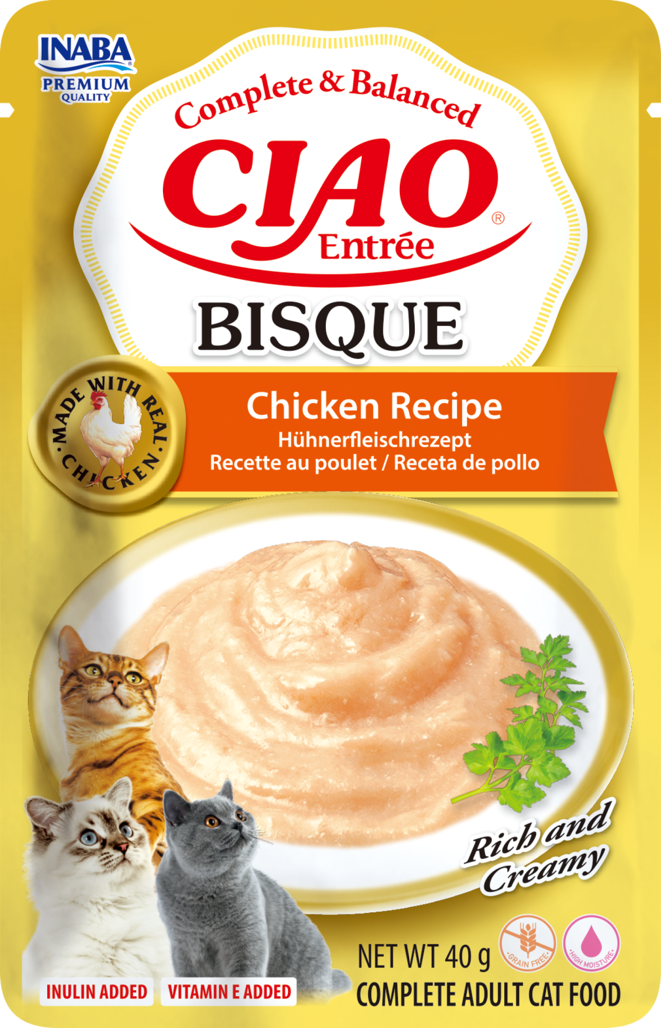 CIAO Entrée Bisque kat Kip