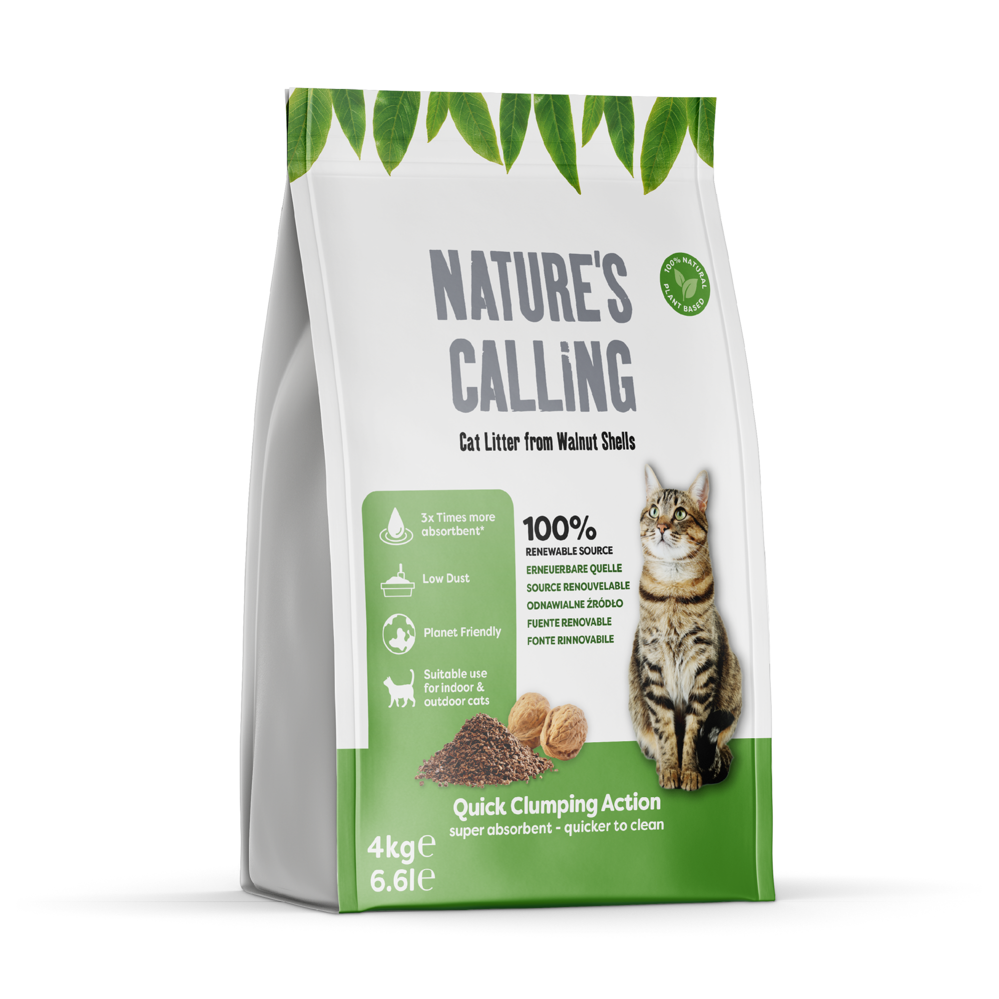 Natures Calling Cat Litter 4 kg