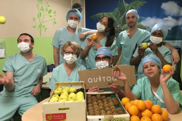 Quitoque s'engage aux côtés des soignants