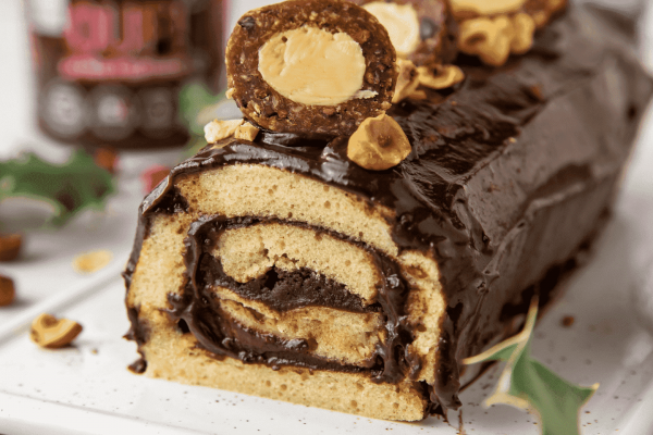 Quitoque X Funky veggie : la bûche roulée au cacao