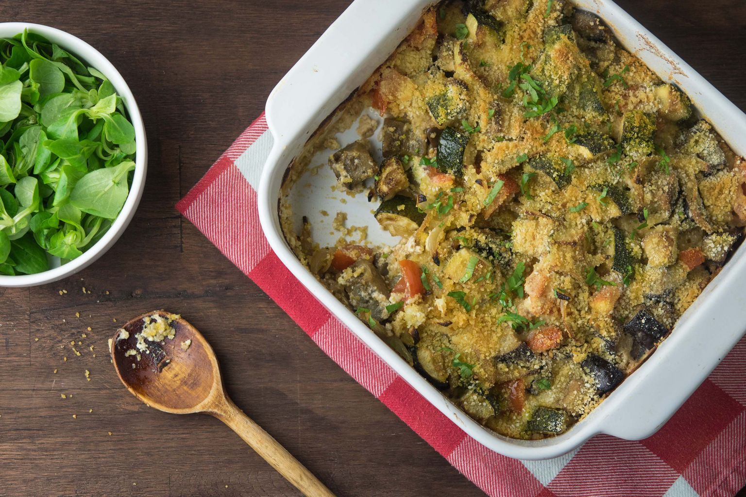 Recette Crumble de légumes d'été au chèvre - Quitoque