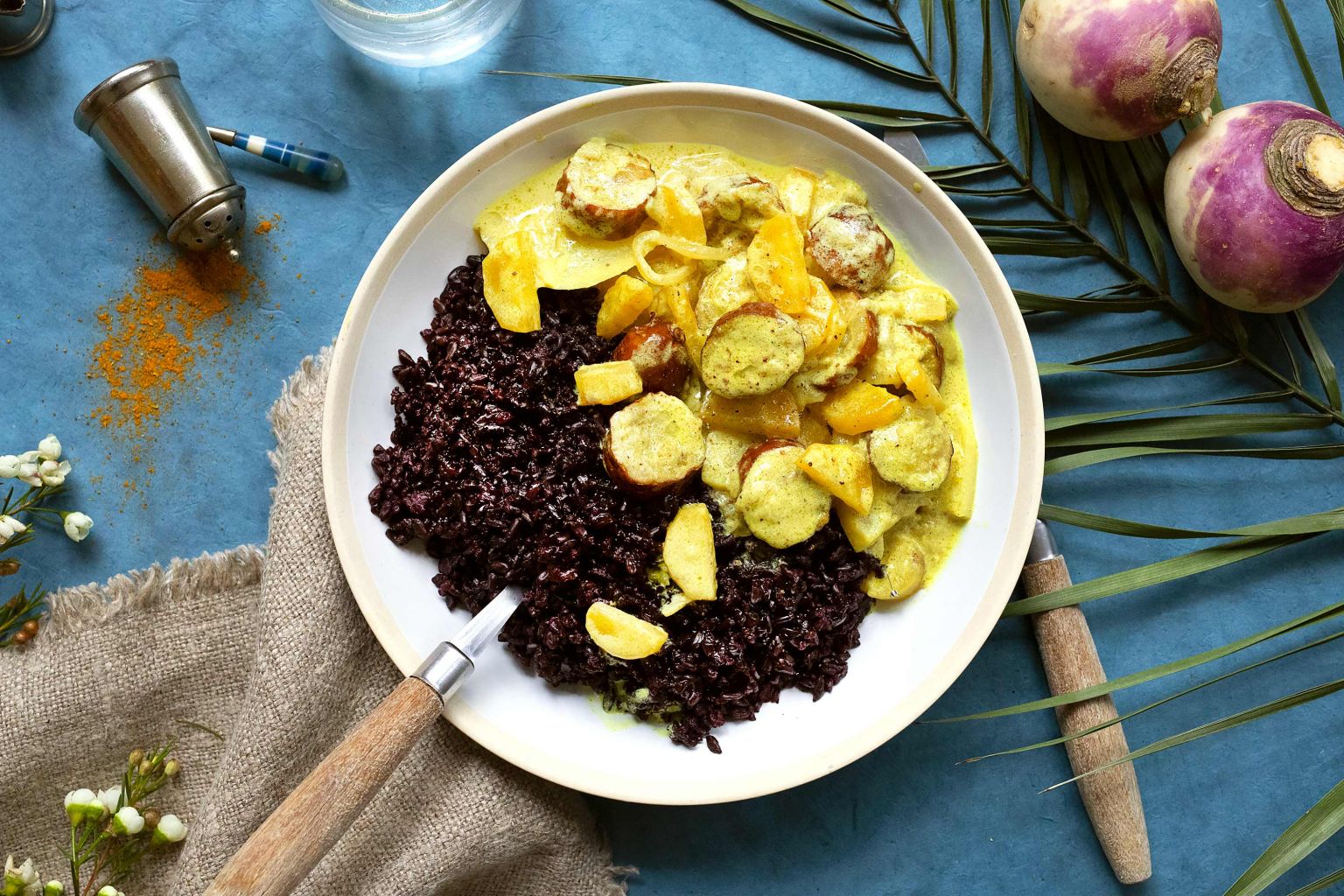 Colombo De Veau Au Lait De Coco Recette - Colombo de saucisses fumées - Quitoque