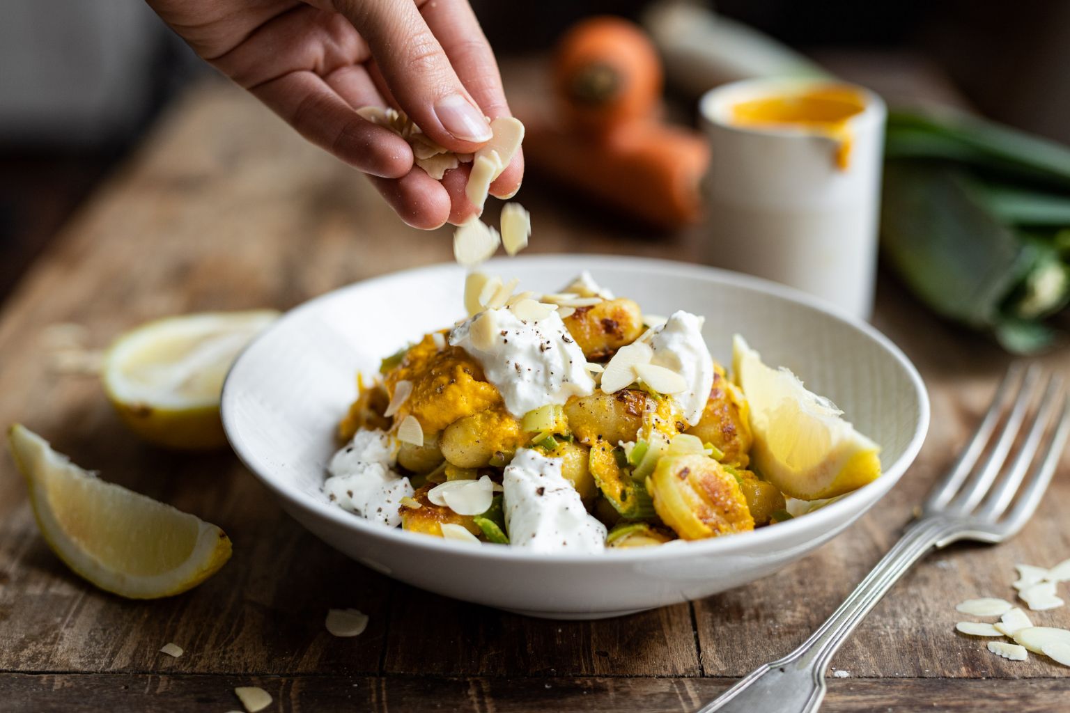 Recette Gnocchi, sauce crémeuse à la carotte et burrata - Quitoque
