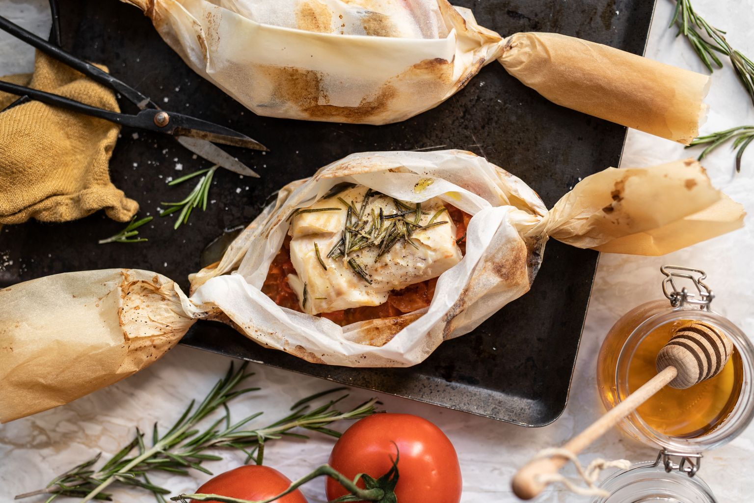 Recette Papillote De Merlu Au Miel Et Romarin Quitoque