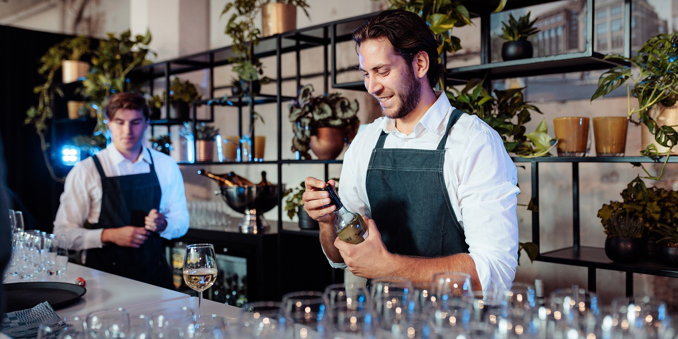 Universiteitsgebouw spui - horeca- bar- drank- barman