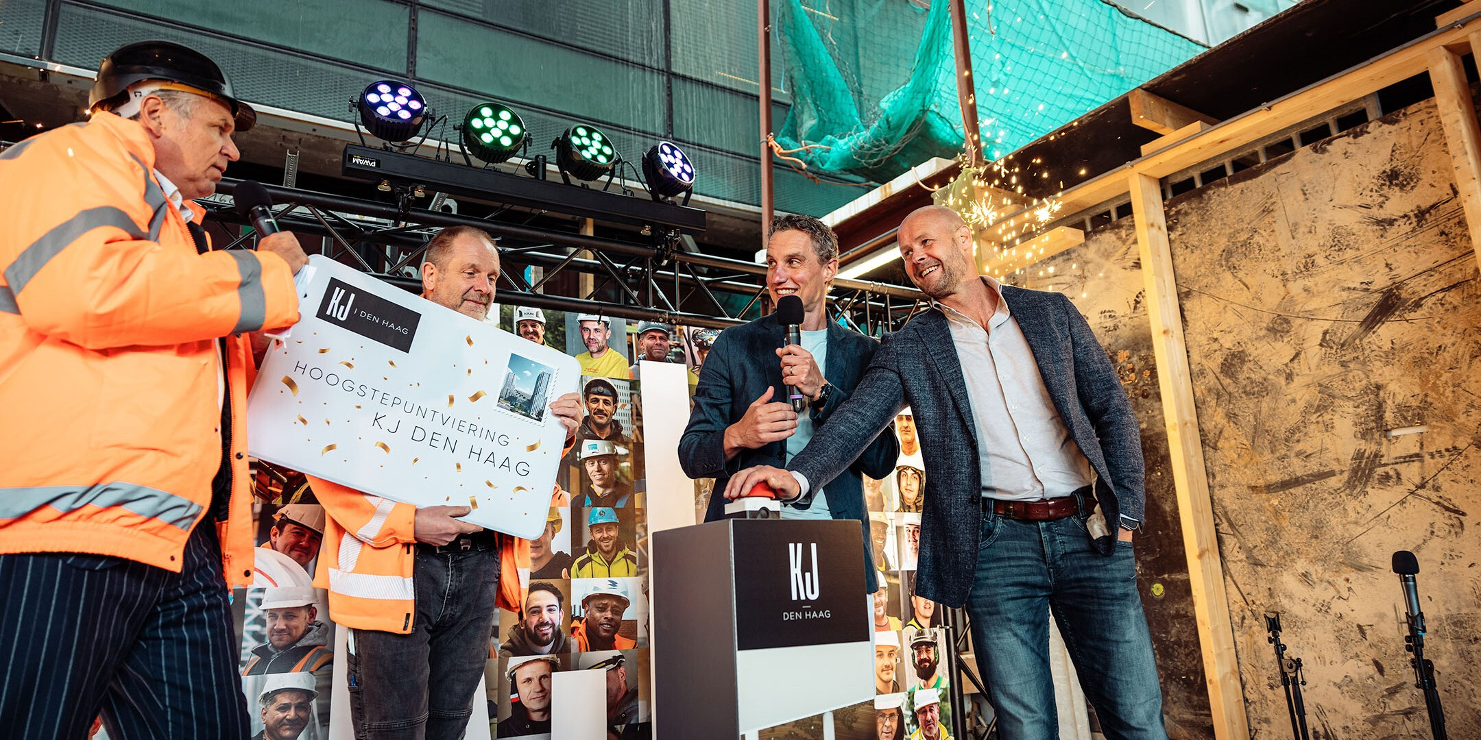 hoogste punt viering KJ Den Haag