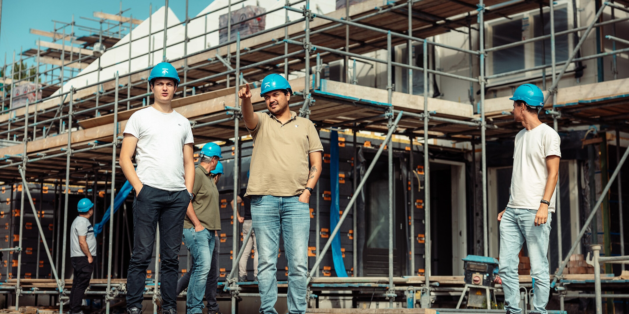 start bouw-nieuw rijnvaert-adriaan van erk-bouwplaats-rondleiding
